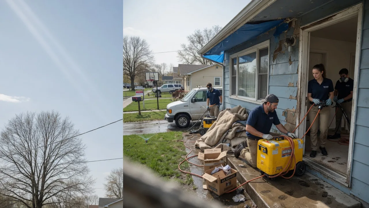 Basement Flood Cleanup in Holts Summit, MO near me